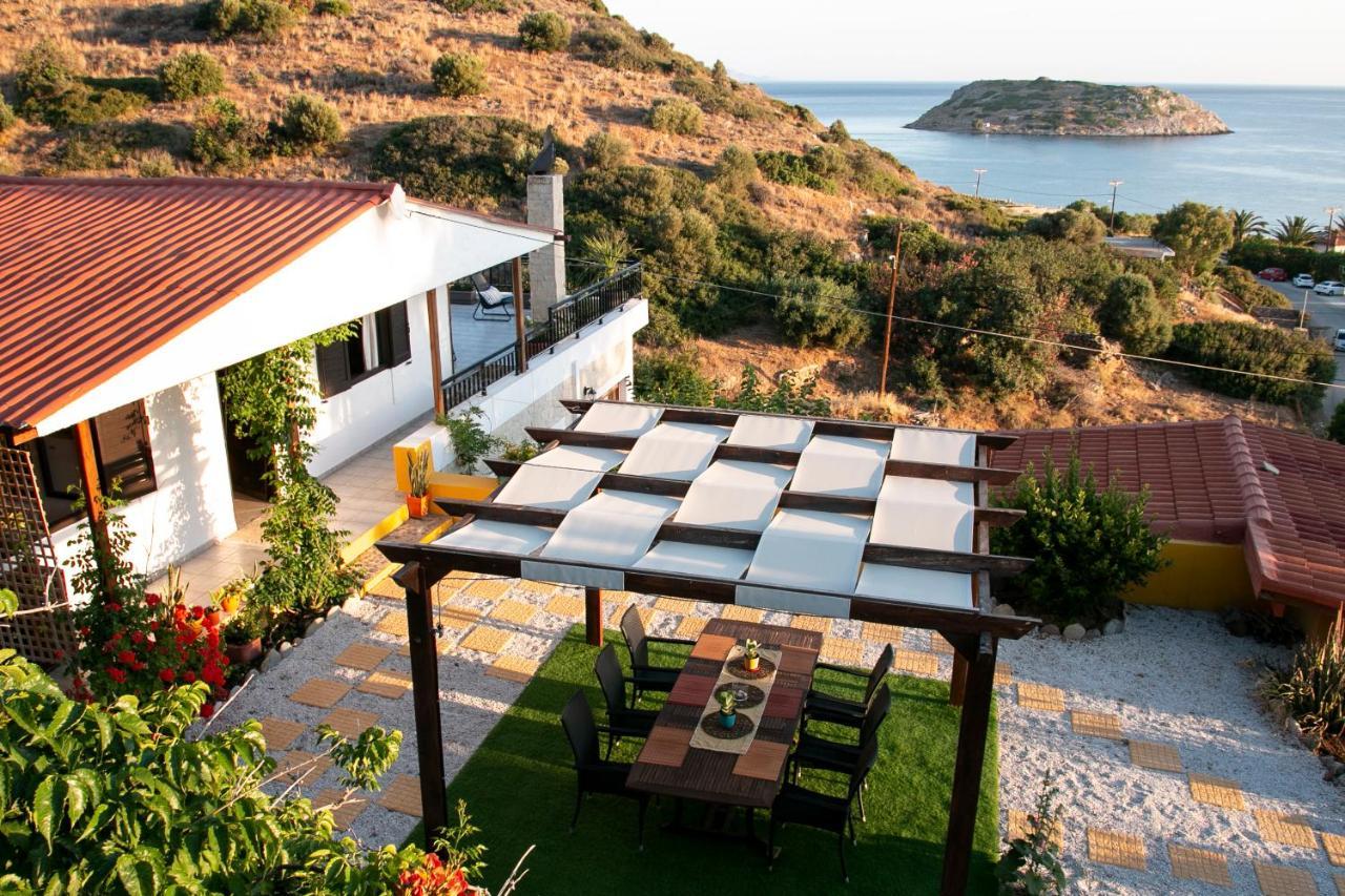 Summer Dream Cottage, 2Br, Beautiful Sea View Mochlos Exterior foto