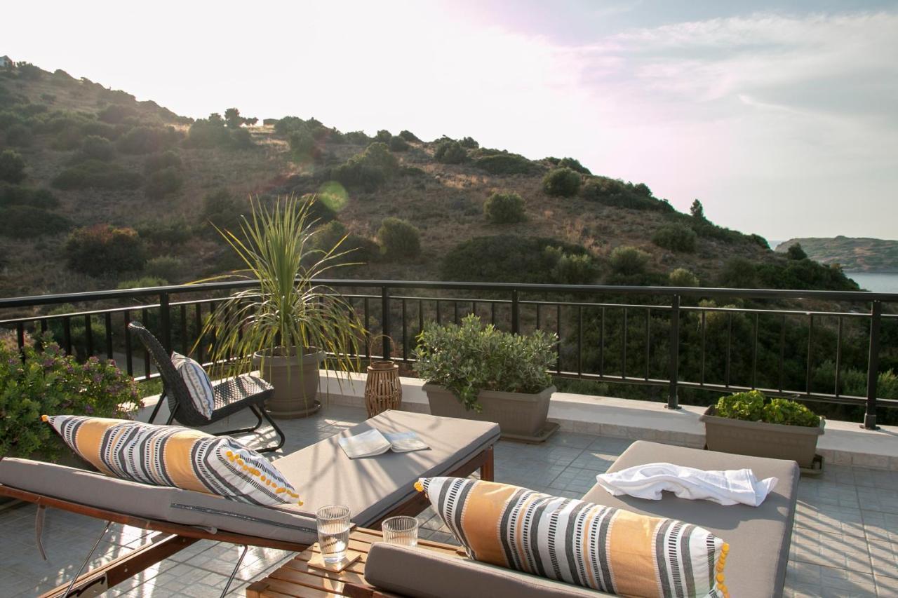 Summer Dream Cottage, 2Br, Beautiful Sea View Mochlos Exterior foto