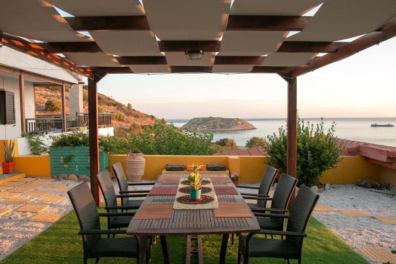Summer Dream Cottage, 2Br, Beautiful Sea View Mochlos Exterior foto